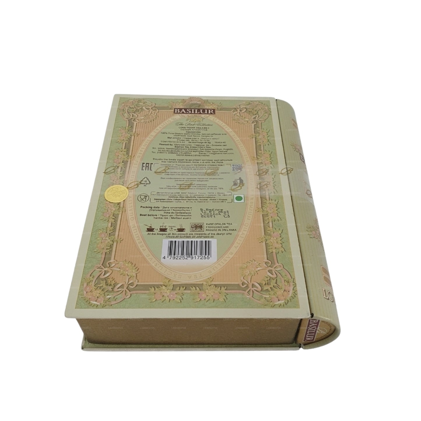 Basilur Theeboek „Love Story - Volume I” (100 g) Caddy