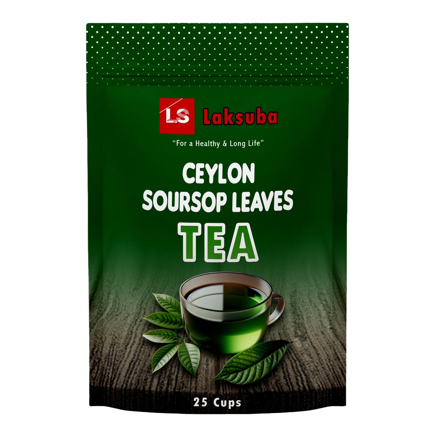 Laksuba Ceylon Soursop Leaves Tea (37,5 g) 25 theezakjes