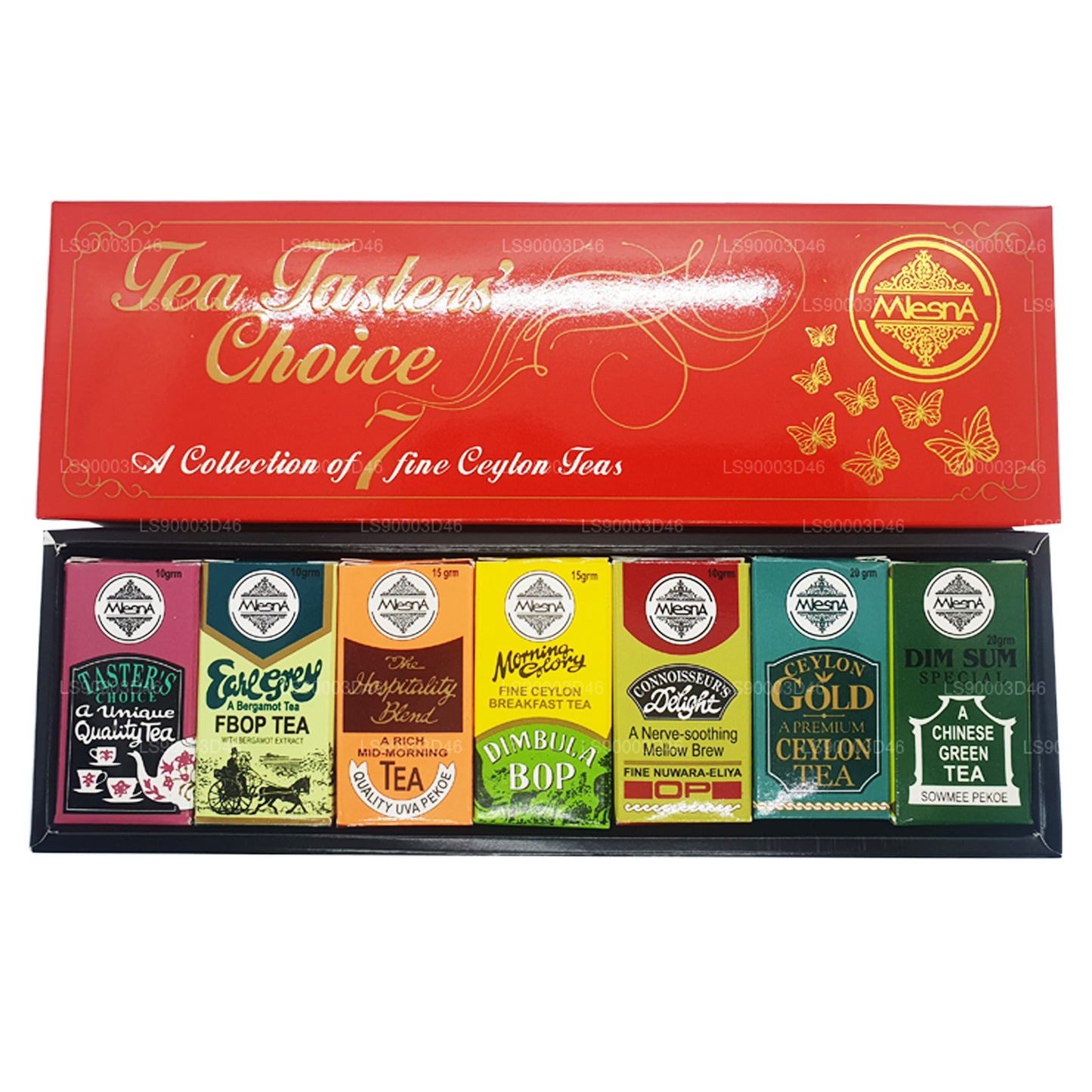 Mlesna Tea Taster's Choice 7 verschillende theesoorten (100 g)