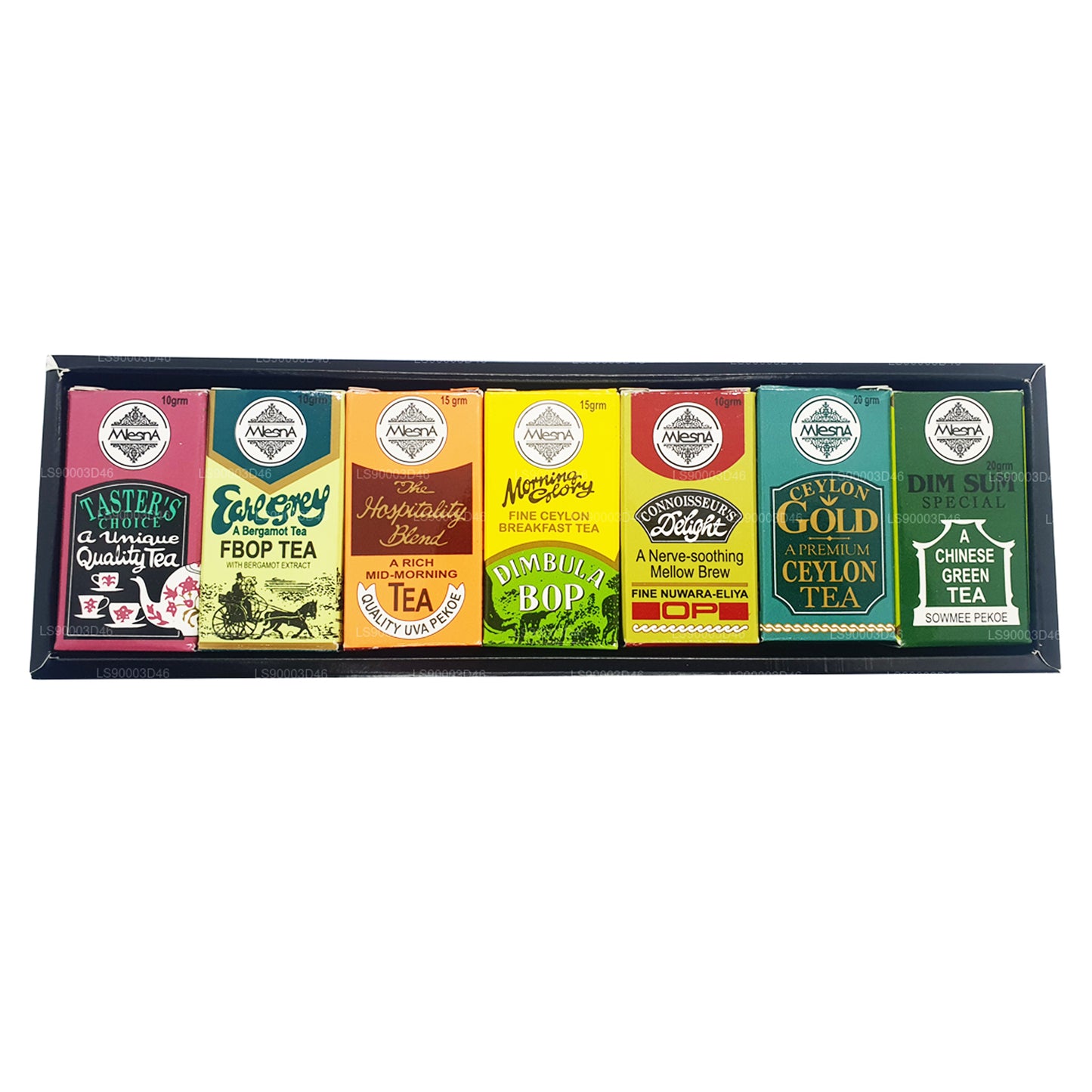 Mlesna Tea Taster's Choice 7 verschillende theesoorten (100 g)
