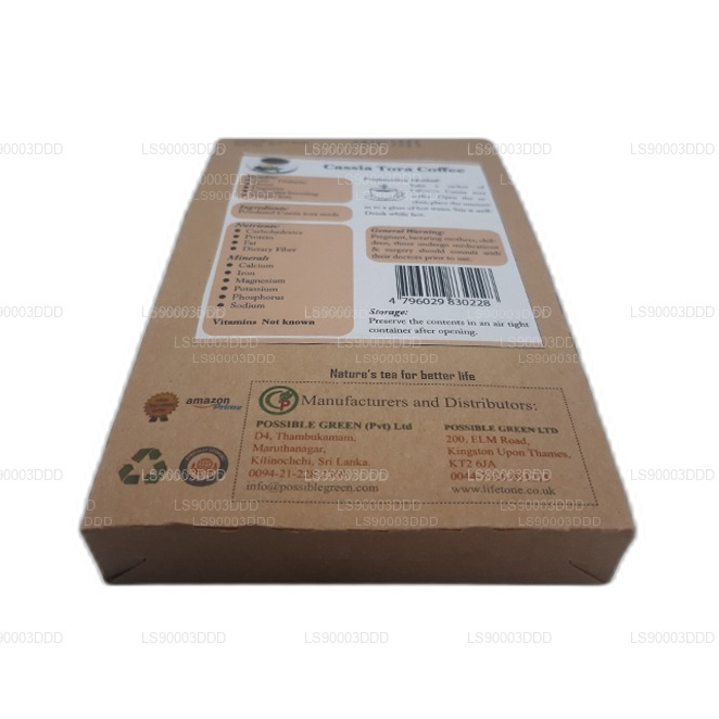 Lifetone Cassia Tora koffie (40 g)