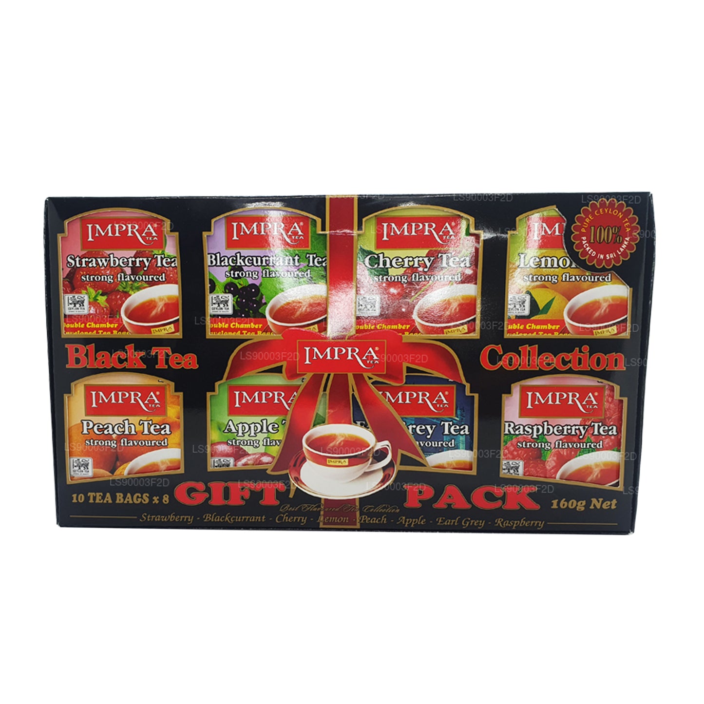 Impra 8 Flavours zwarte theecollectie (160 g)