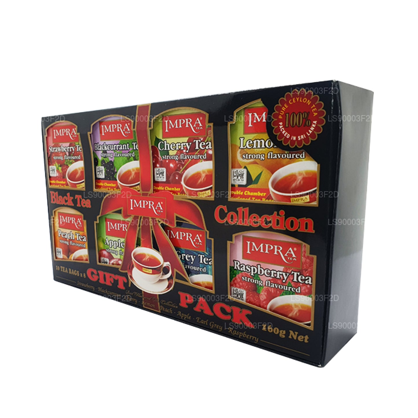 Impra 8 Flavours zwarte theecollectie (160 g)