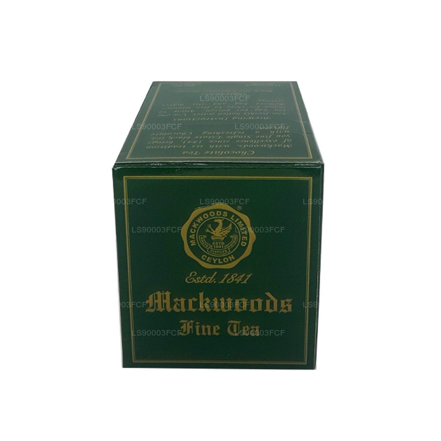 Mackwoods Single Estate Ceylon zwarte thee met chocoladesmaak (50 g) 25 theezakjes