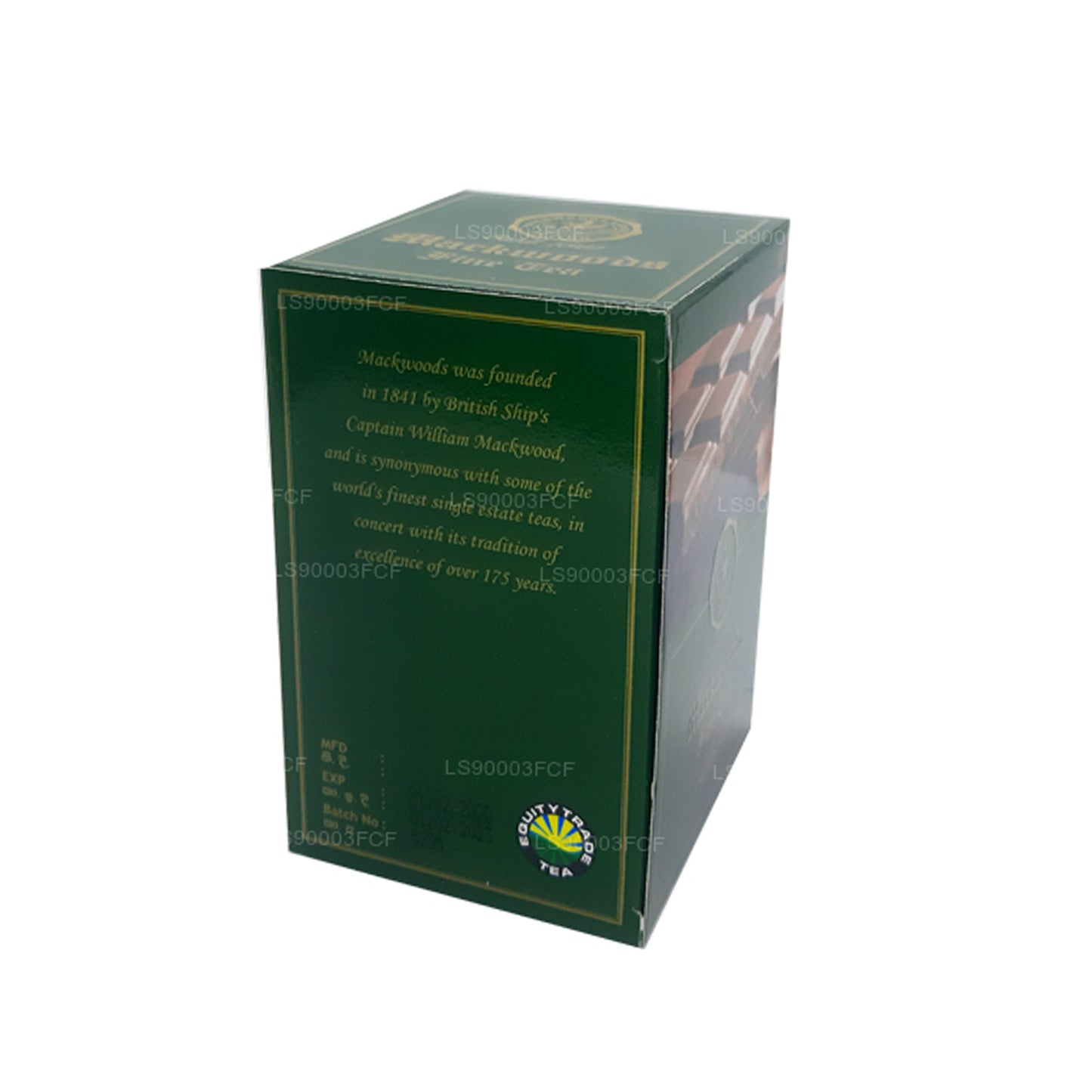Mackwoods Single Estate Ceylon zwarte thee met chocoladesmaak (50 g) 25 theezakjes