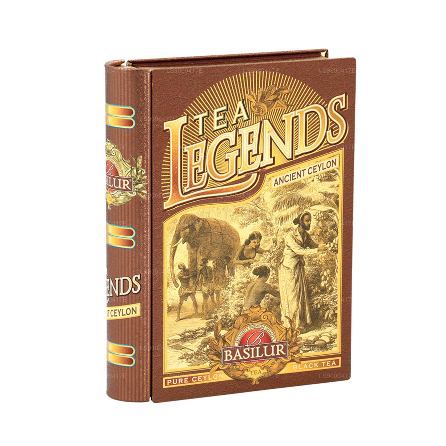 Basilur Theeboek „Tea Legends Ancient Ceylon” (100 g) Caddy