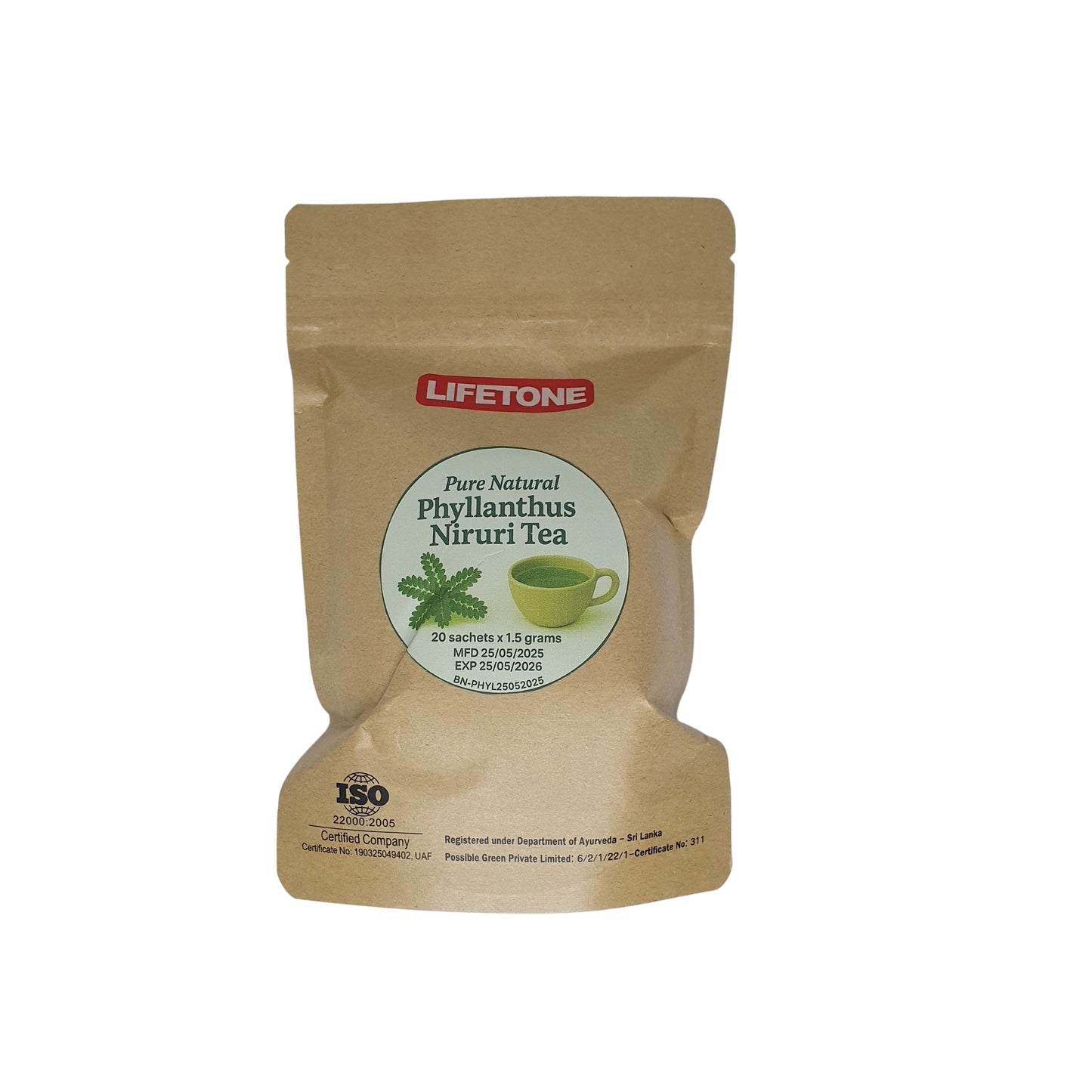 Lifetone Phylanthus Nirurii thee (40 g)