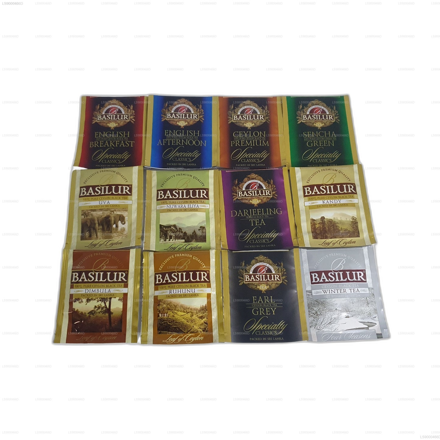 Basilur Executive Gifts Assortiment Houten Presenteerdoos (235 g) 120 Theezakjes