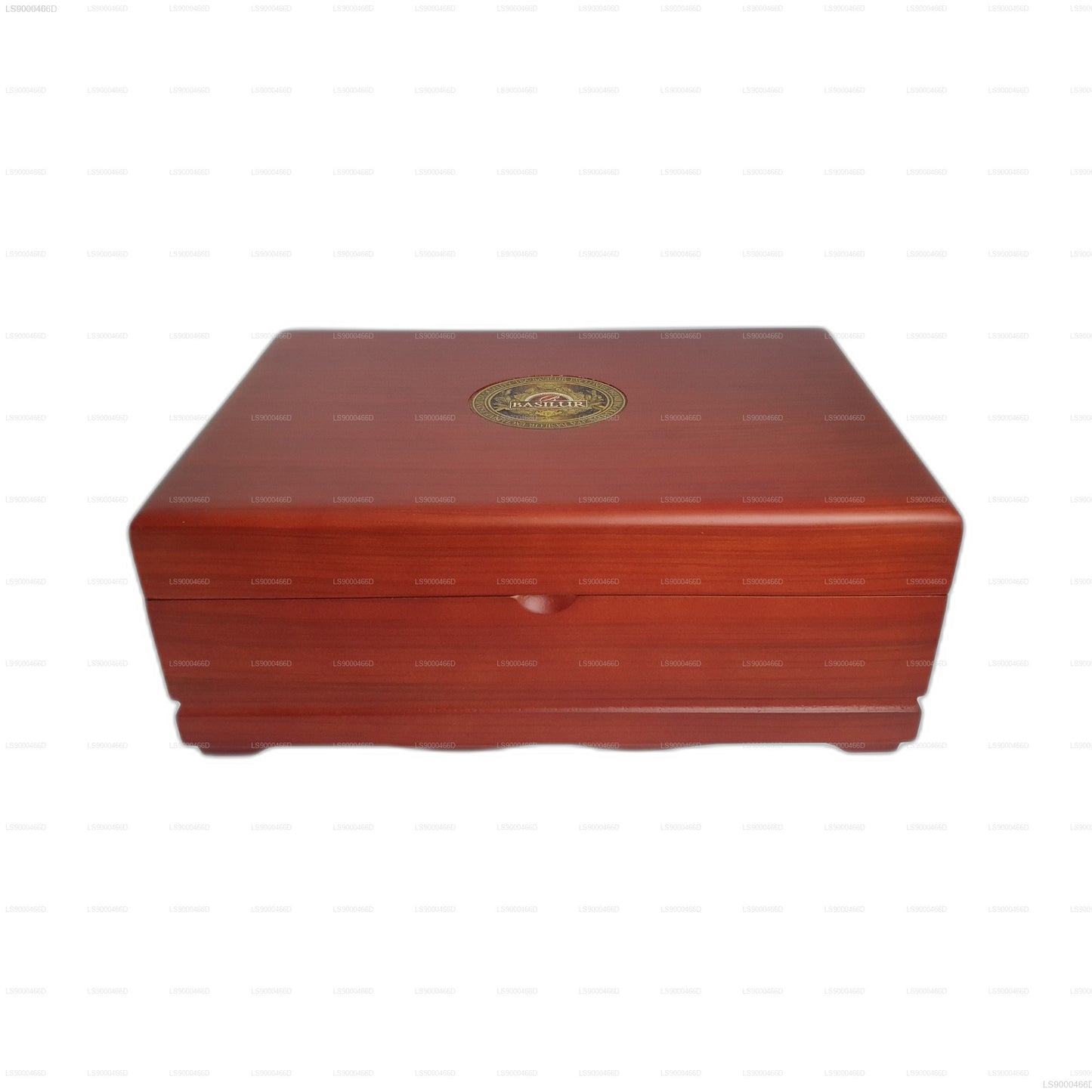 Basilur Executive Gifts Assortiment Houten Presenteerdoos (235 g) 120 Theezakjes