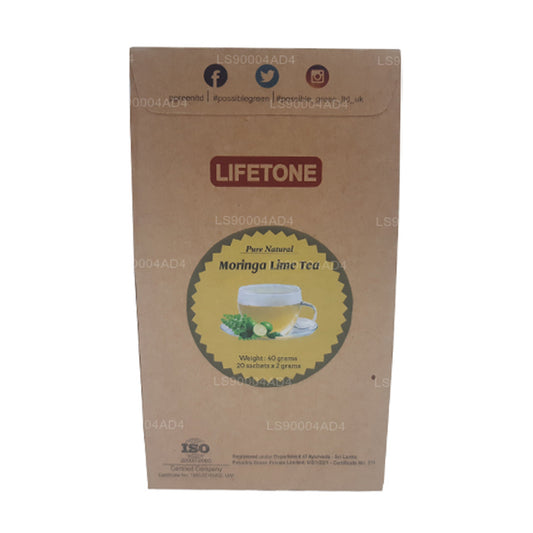 Lifetone Moringa Lime Tea (40g)