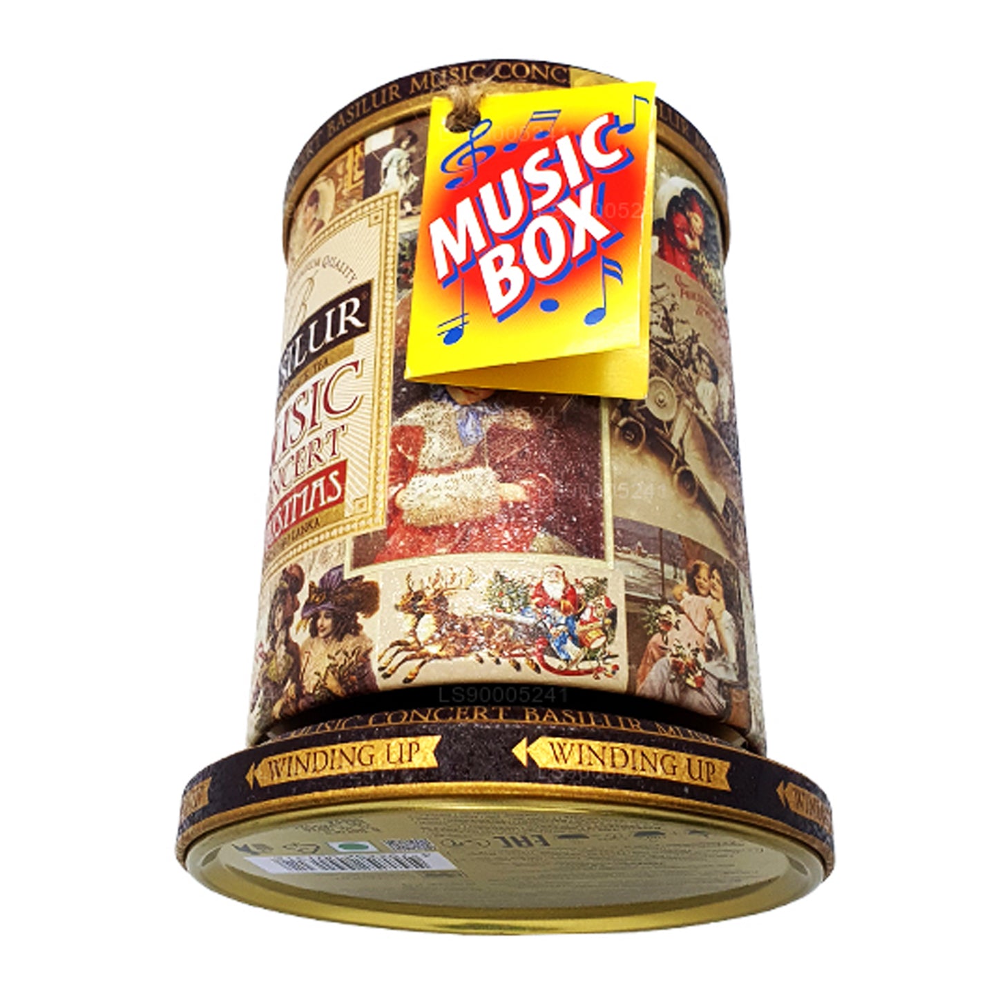 Basilur Festival „Muziekconcert - Kerstmis” (100 g) Caddy