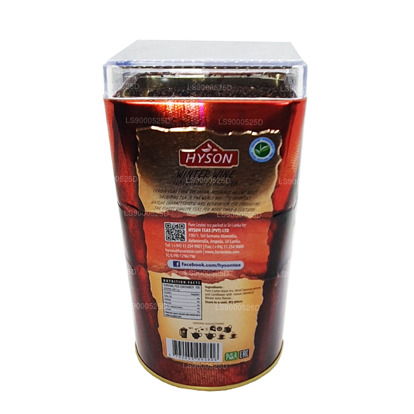 Hyson Breeze Winterwijnsmaak zwarte thee (200 g)