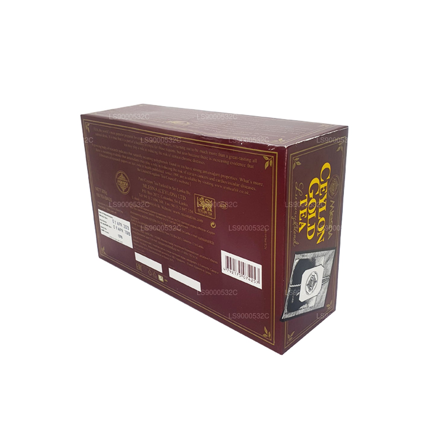 Mlesna Ceylon Gold Theezakjes
