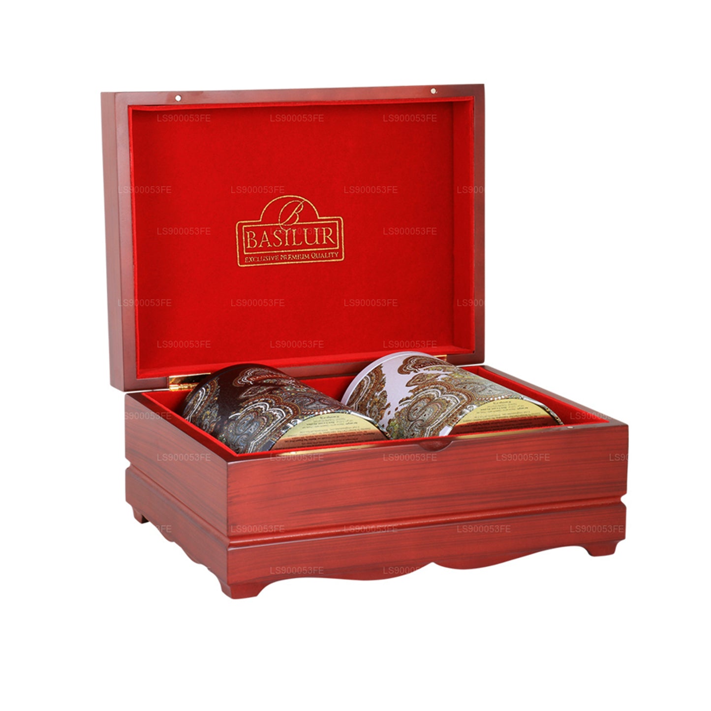 Basilur Wooden Presenter 2 in 1 "Oriental Collection Wooden Presenter" (200g) Box Board