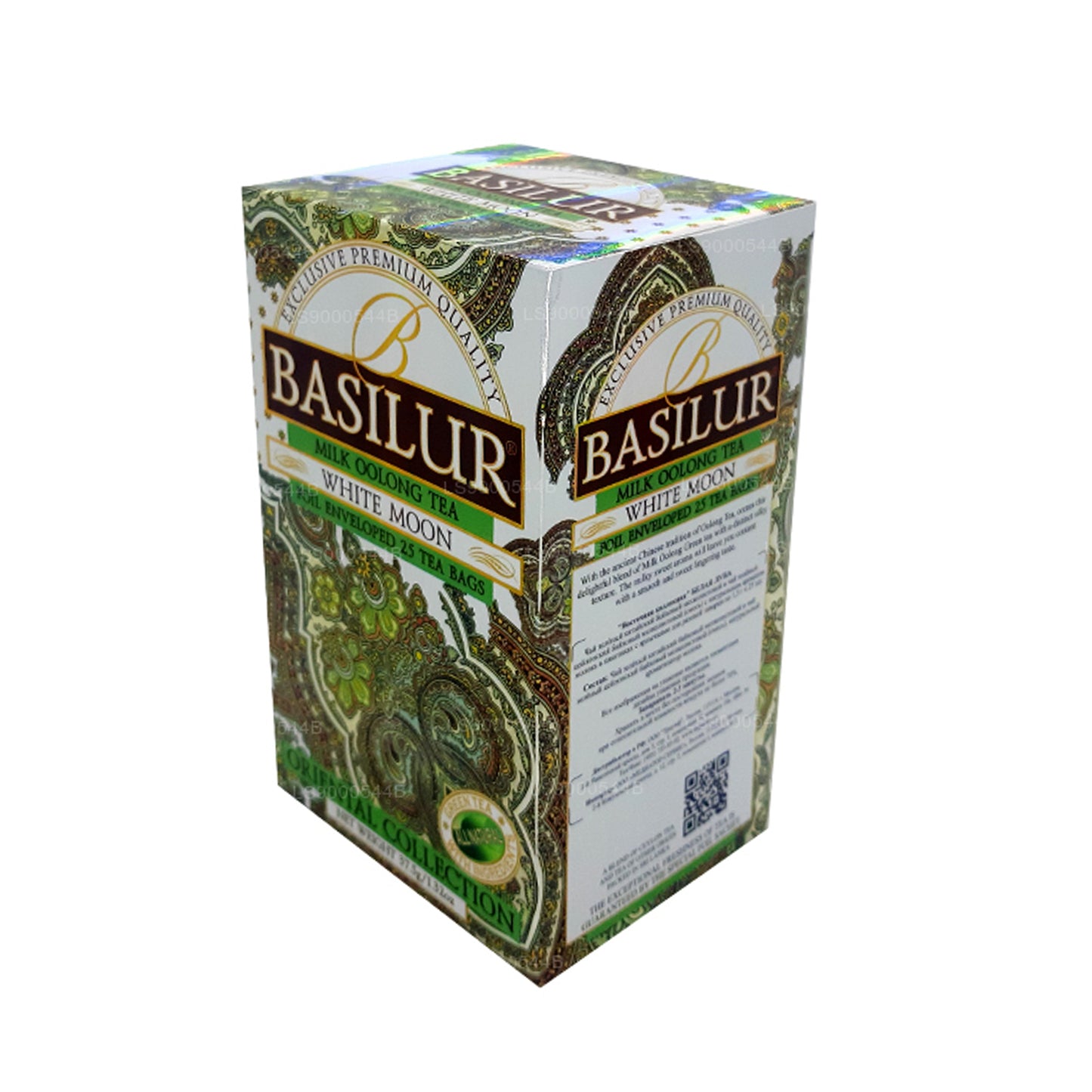 Basilur Milk Oolong Tea White Moon (37,5 g) 25 theezakjes