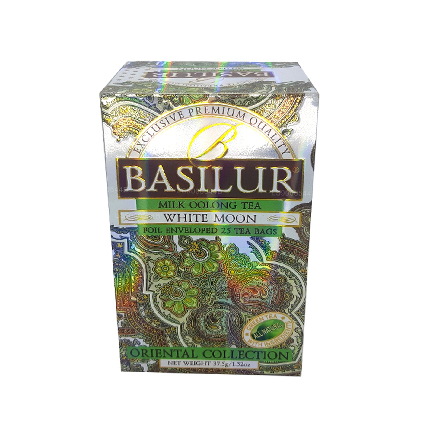 Basilur Milk Oolong Tea White Moon (37,5 g) 25 theezakjes