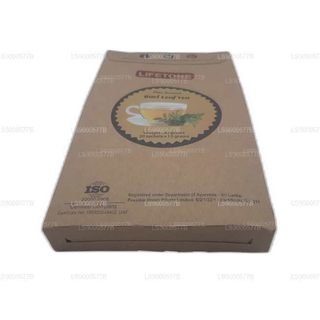 Lifetone Bael Leaf Tea (30g) 20 Tea Bags