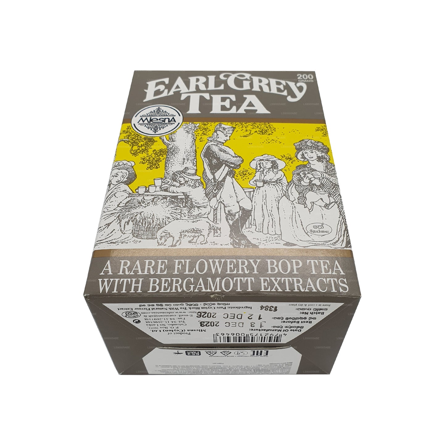 Mlesna Earl Grey thee met losse bladeren