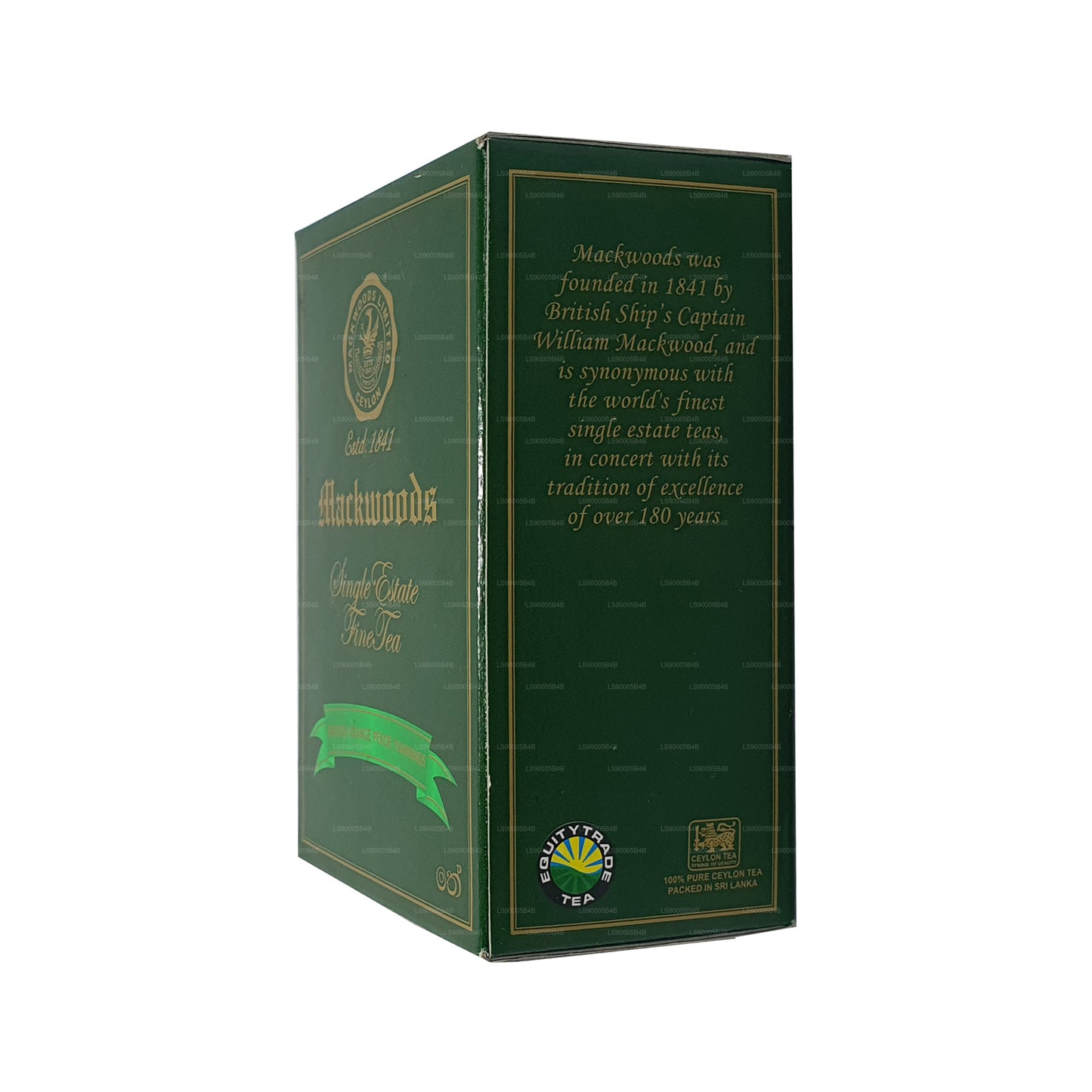 Mackwoods Single Estate Broken Orange Pekoe Fannings (BOPF) Ceylon zwarte thee met losse bladeren (200 g)