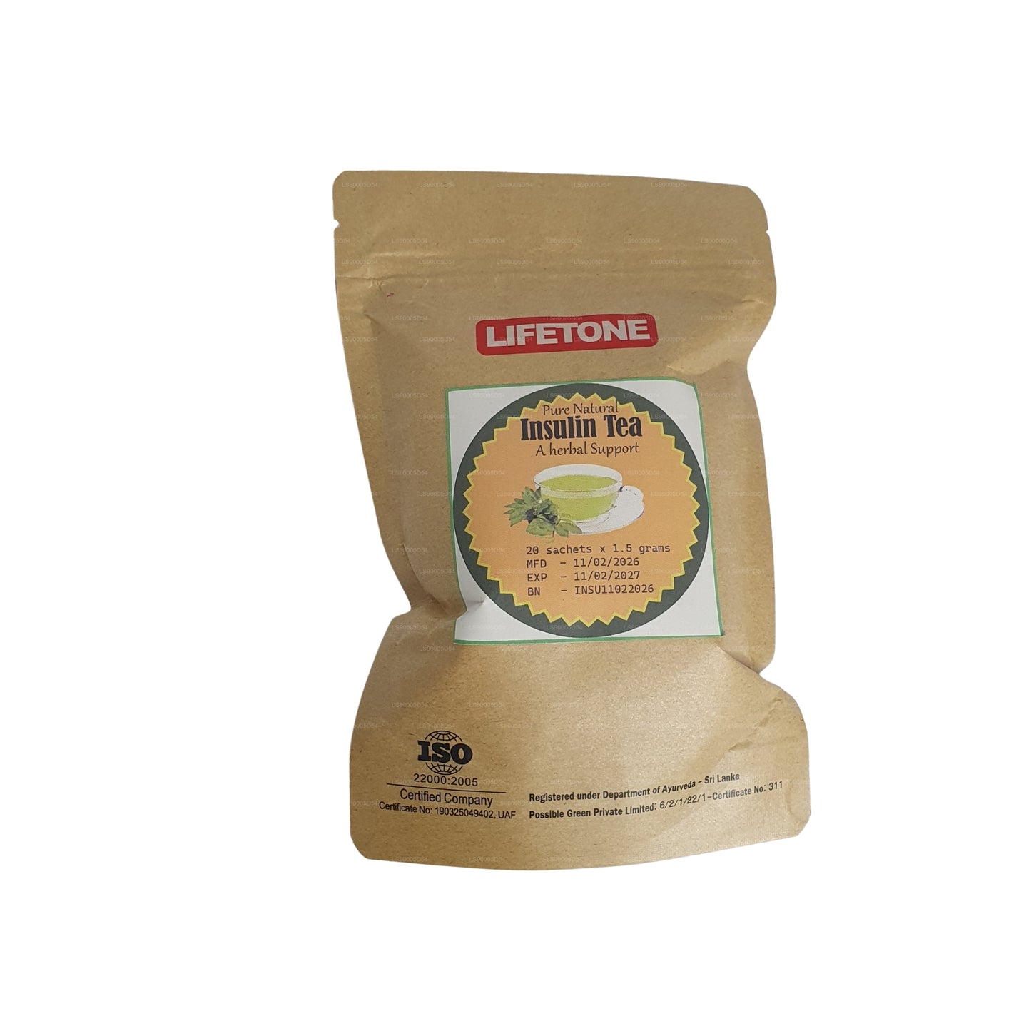 Lifetone insulinethee (40 g)