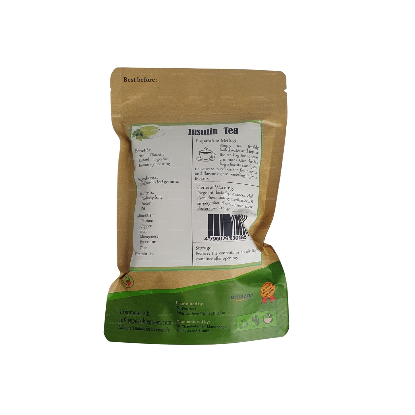 Lifetone insulinethee (40 g)
