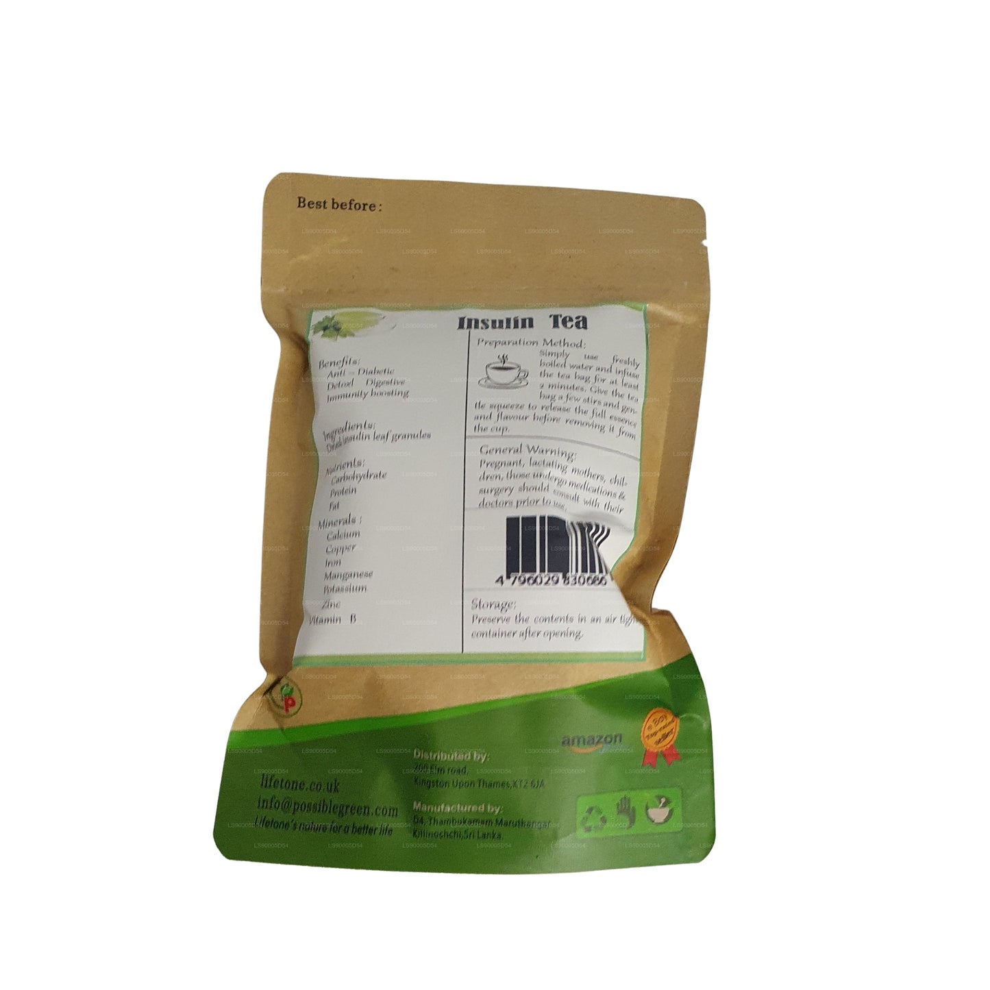 Lifetone insulinethee (40 g)