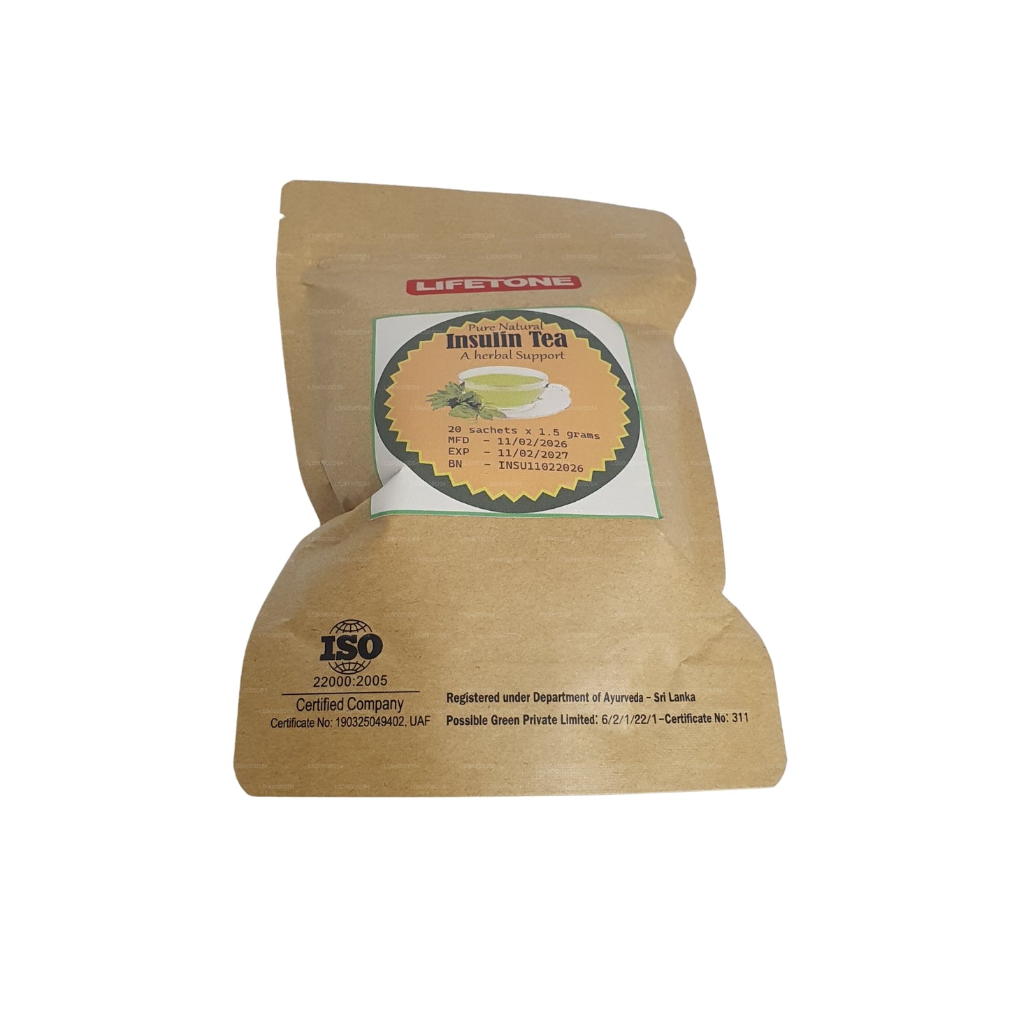 Lifetone insulinethee (40 g)