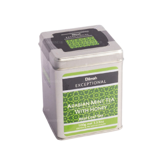 Dilmah Uitzonderlijke Arabische muntthee met honing (100 g) Tin Caddy