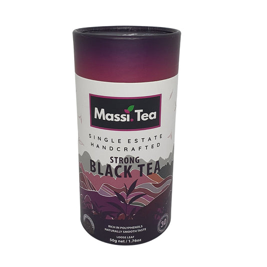 Massi Tea Single Estate handgemaakte sterke zwarte thee (50 g)