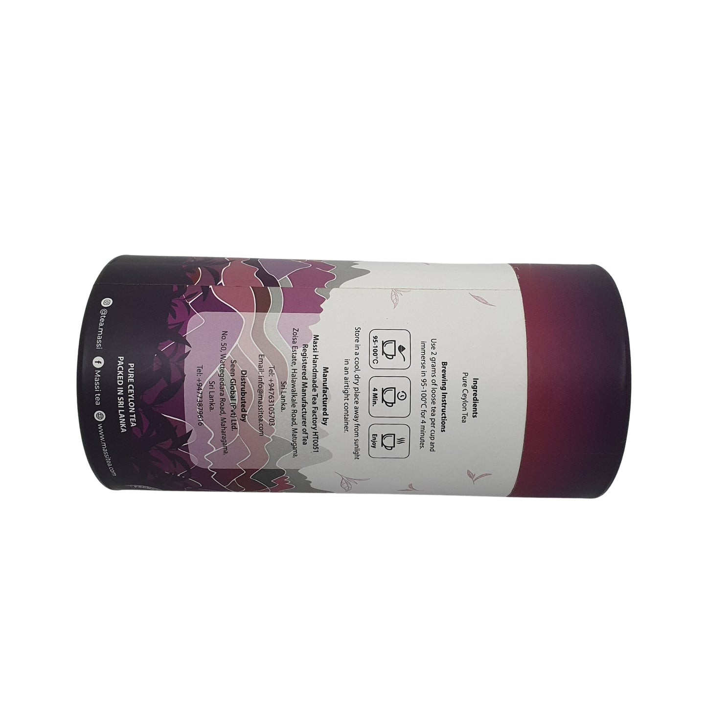 Massi Thee Single Estate Handgemaakte Sterke Zwarte Thee (50 g)