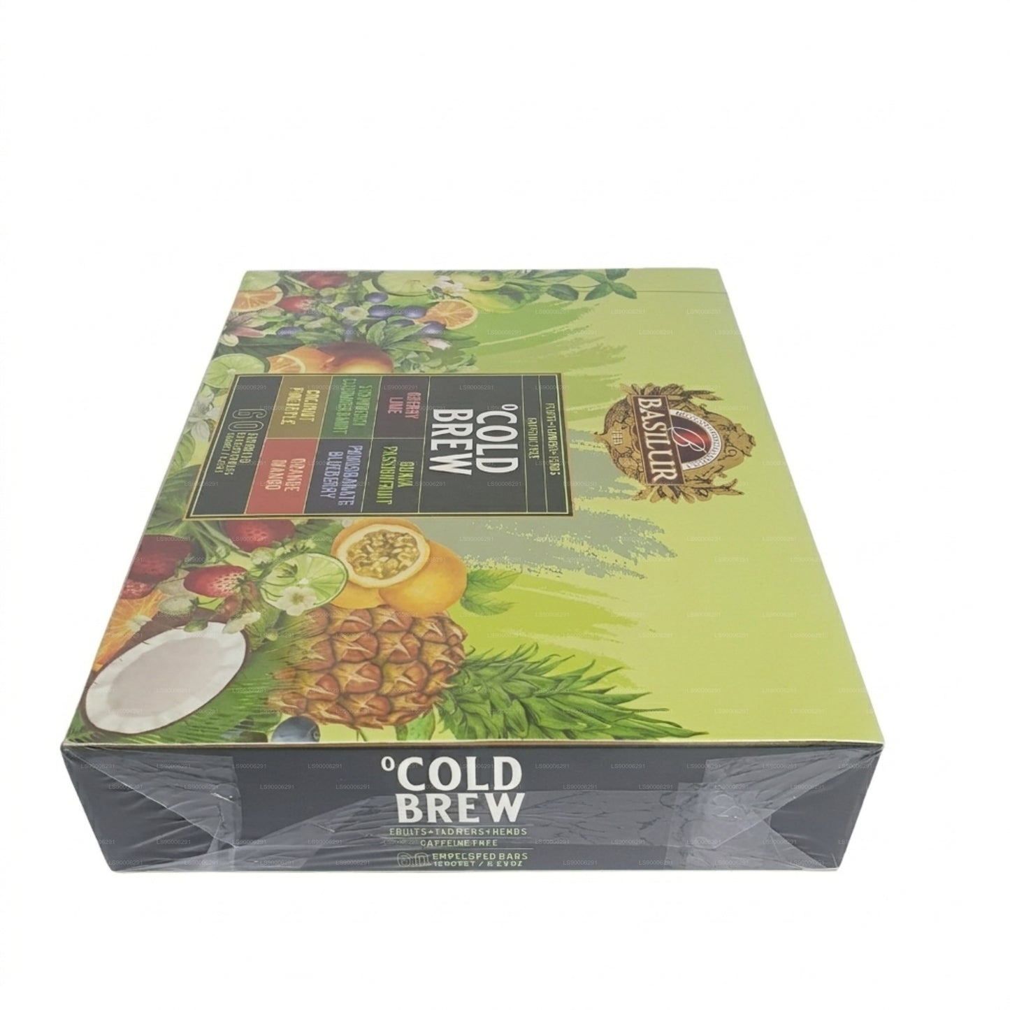 BASILUR COLD BREW- TEA BAG -  FOIL ENV - ASSORTED 60E (120g)