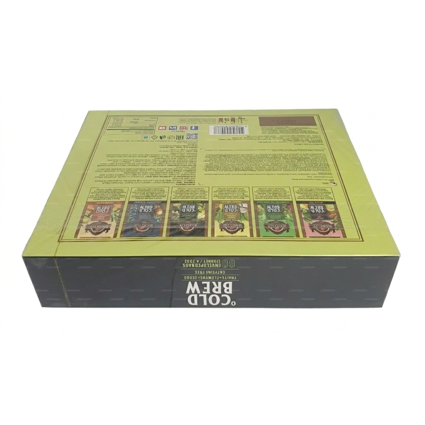BASILUR COLD BREW- TEA BAG -  FOIL ENV - ASSORTED 60E (120g)