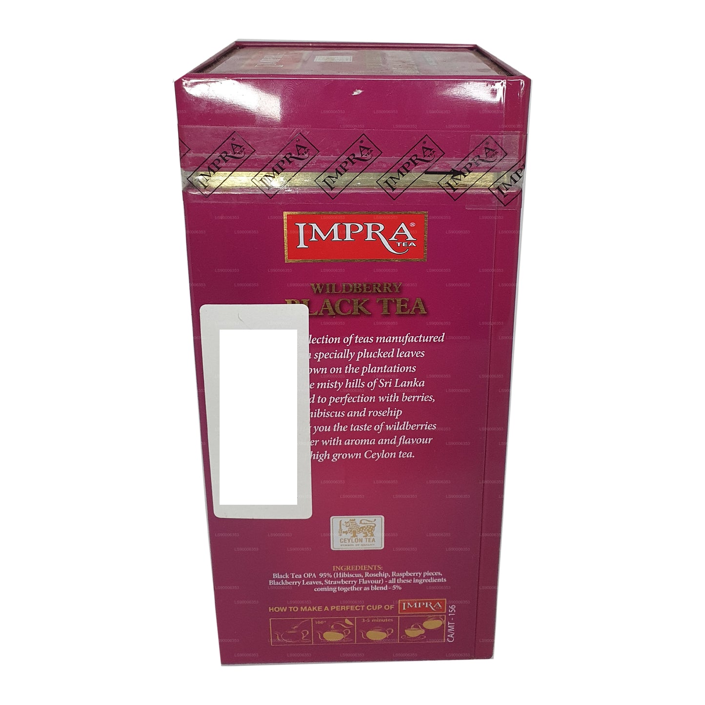 Impra Wildberry Big Leaf (200 g) Meatal Caddy