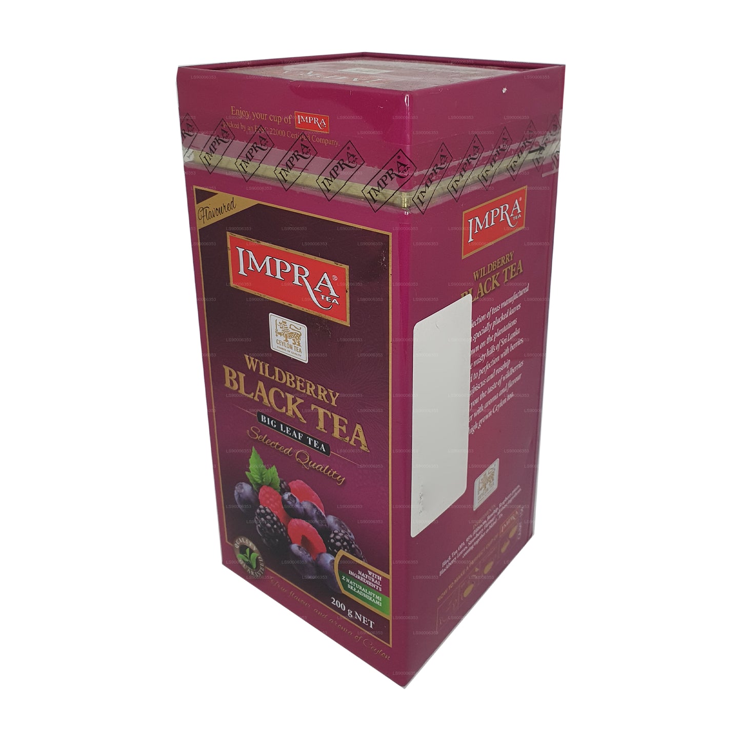 Impra Wildberry Big Leaf (200 g) Meatal Caddy
