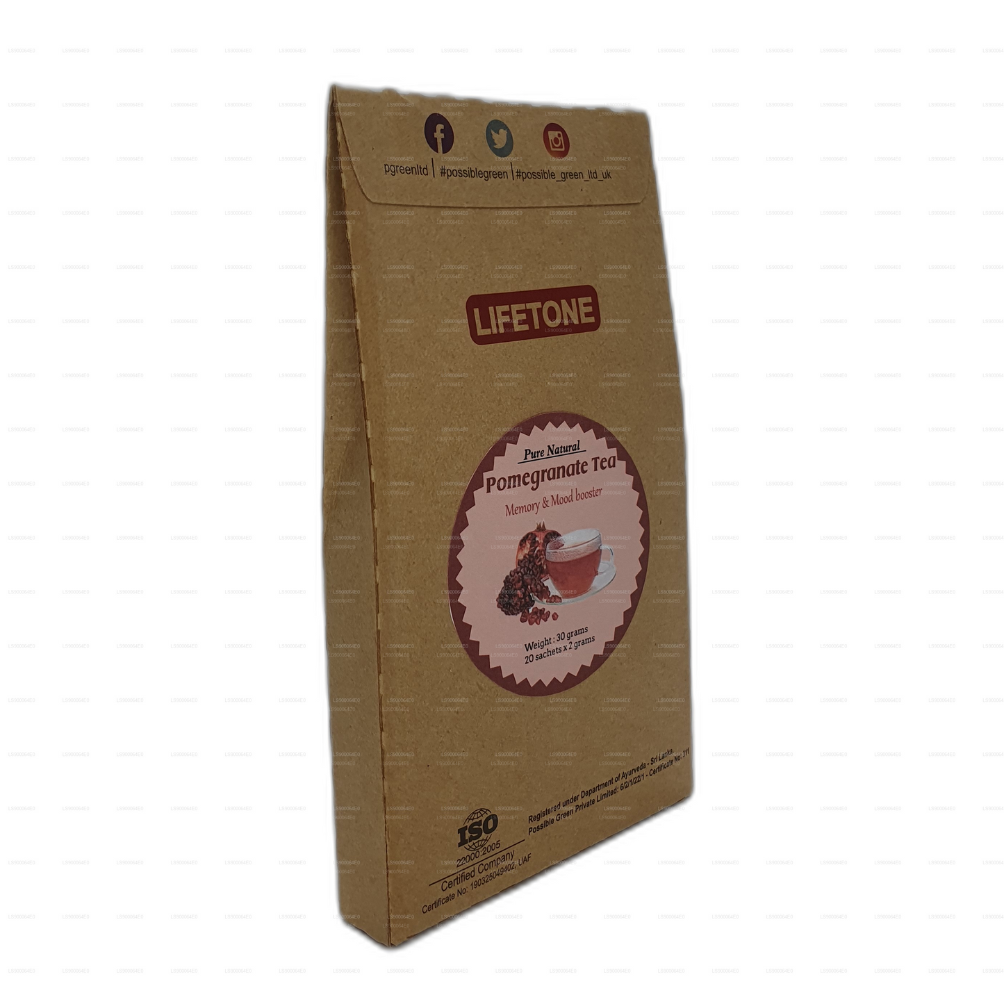 Lifetone granaatappelthee (30 g)