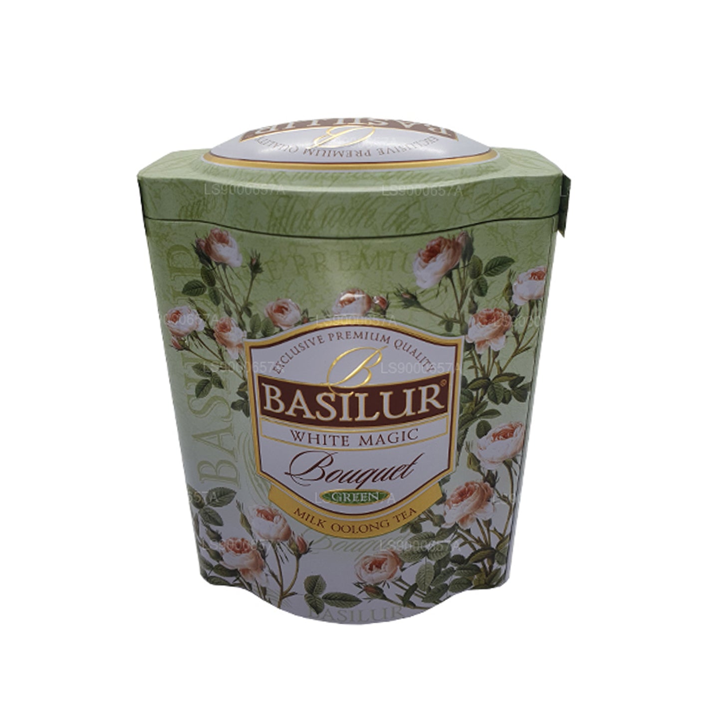 Basilur White Magic Bouquet met groene caddy (100 g)