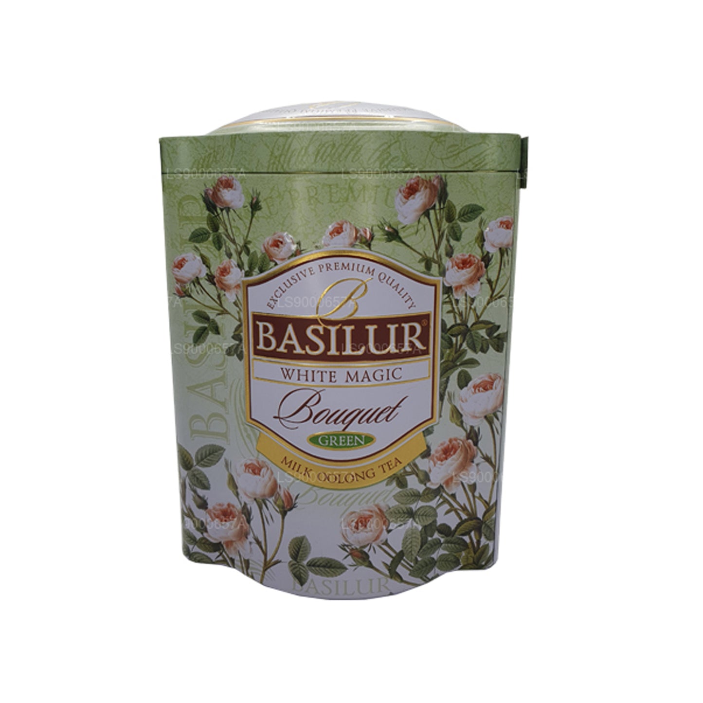 Basilur White Magic Bouquet met groene caddy (100 g)