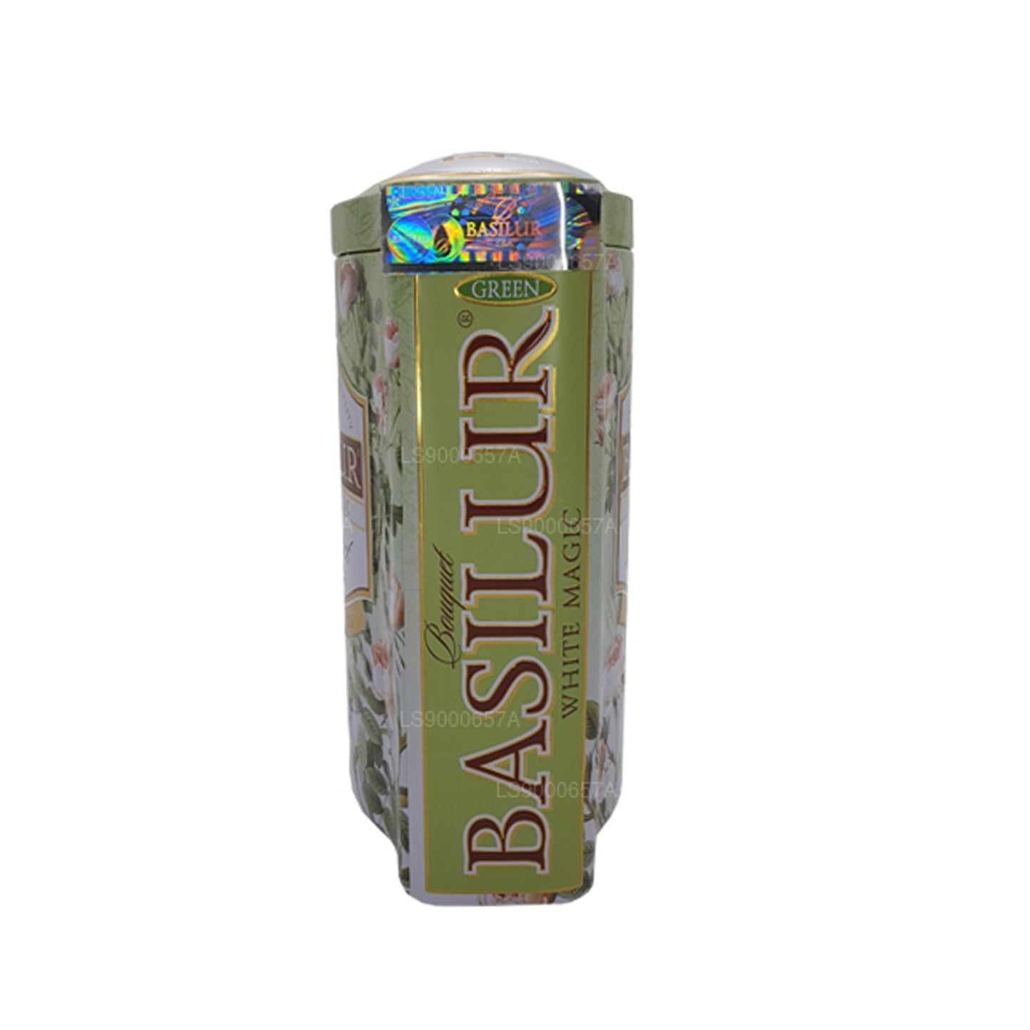 Basilur White Magic Bouquet met groene caddy (100 g)