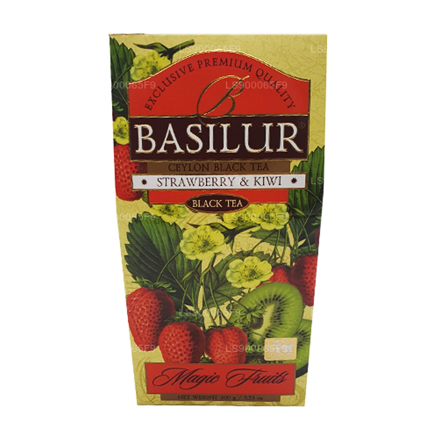 Basilur Aardbei en Kiwi (100 g)