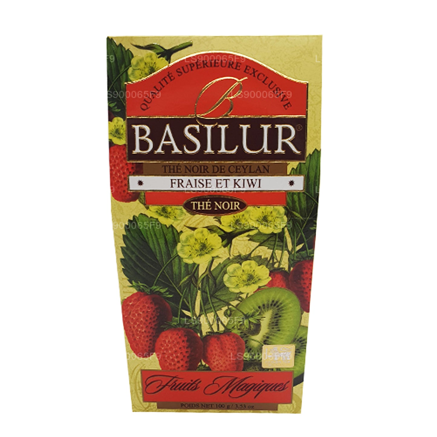 Basilur Aardbei en Kiwi (100 g)