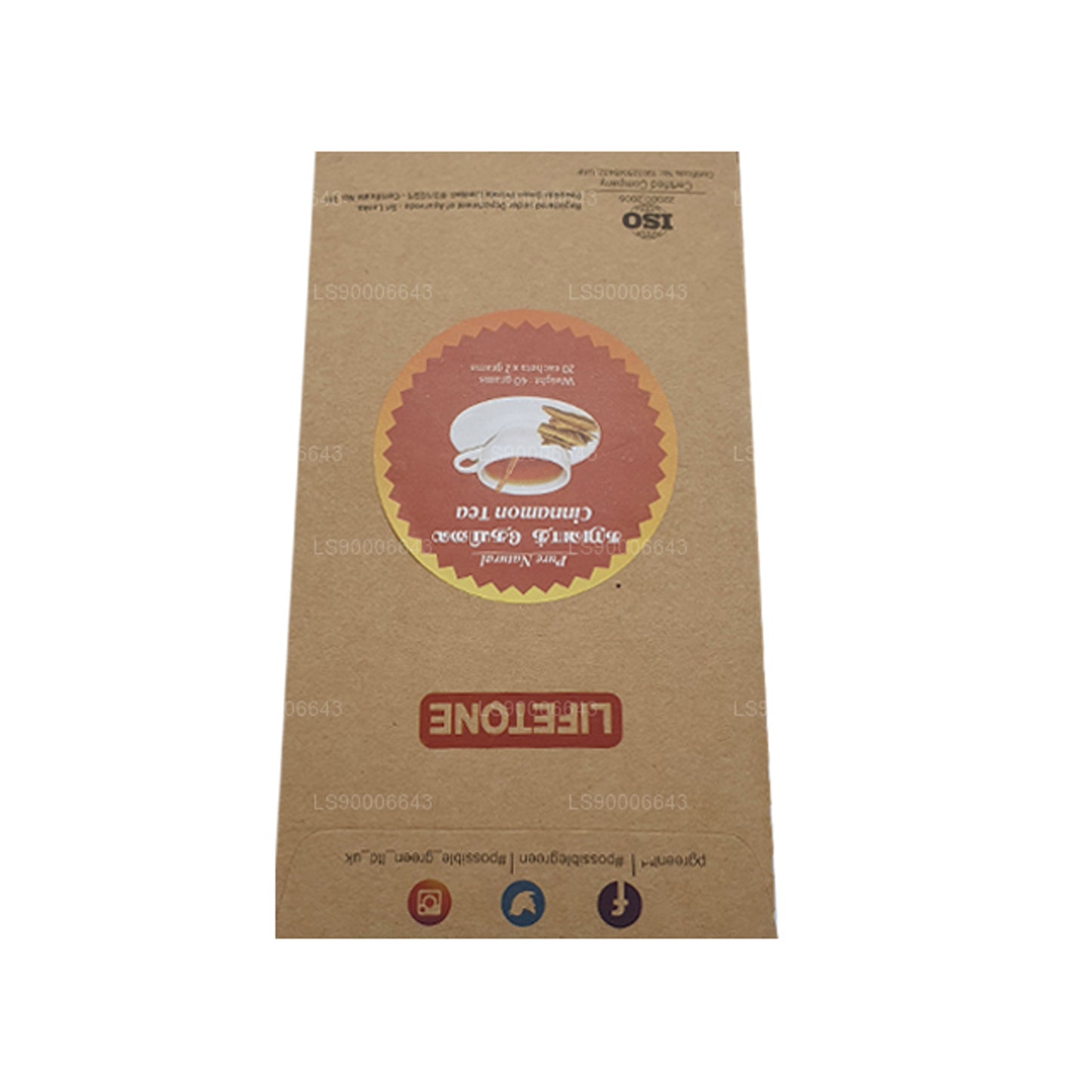 Lifetone kaneelthee (40 g)