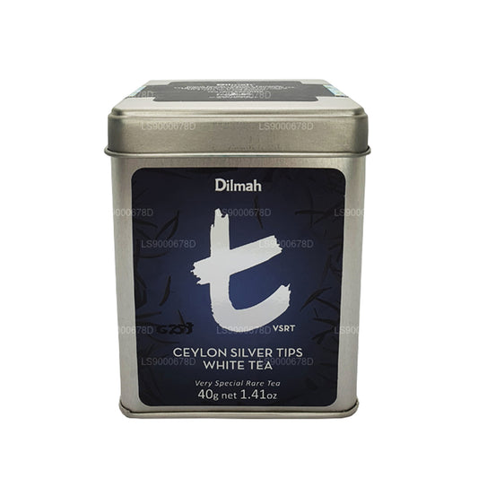 Dilmah Ceylon Silver Tips witte thee (40 g) Caddy Loose Tea