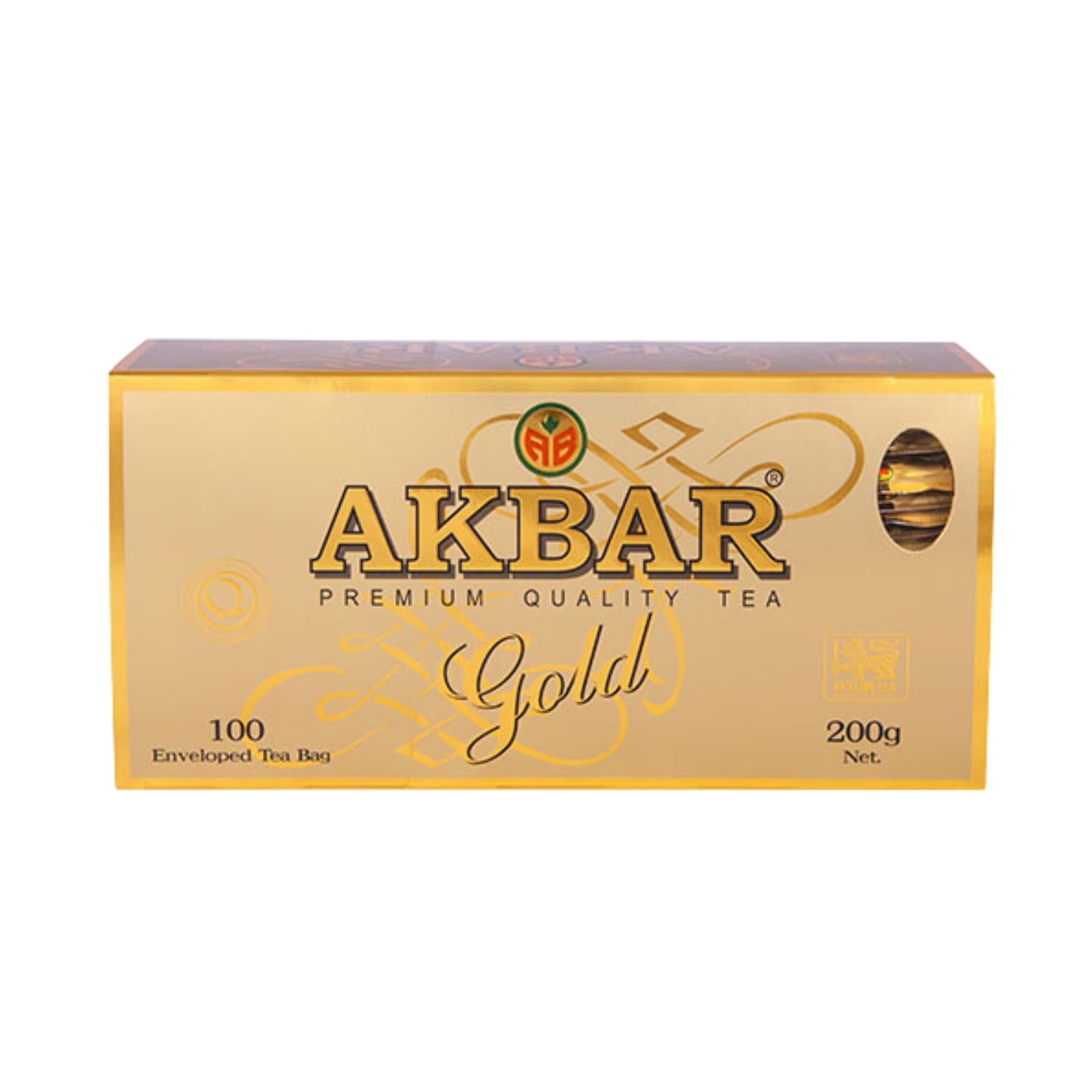 Akbar Gold Premium Ceylon Theezakjes