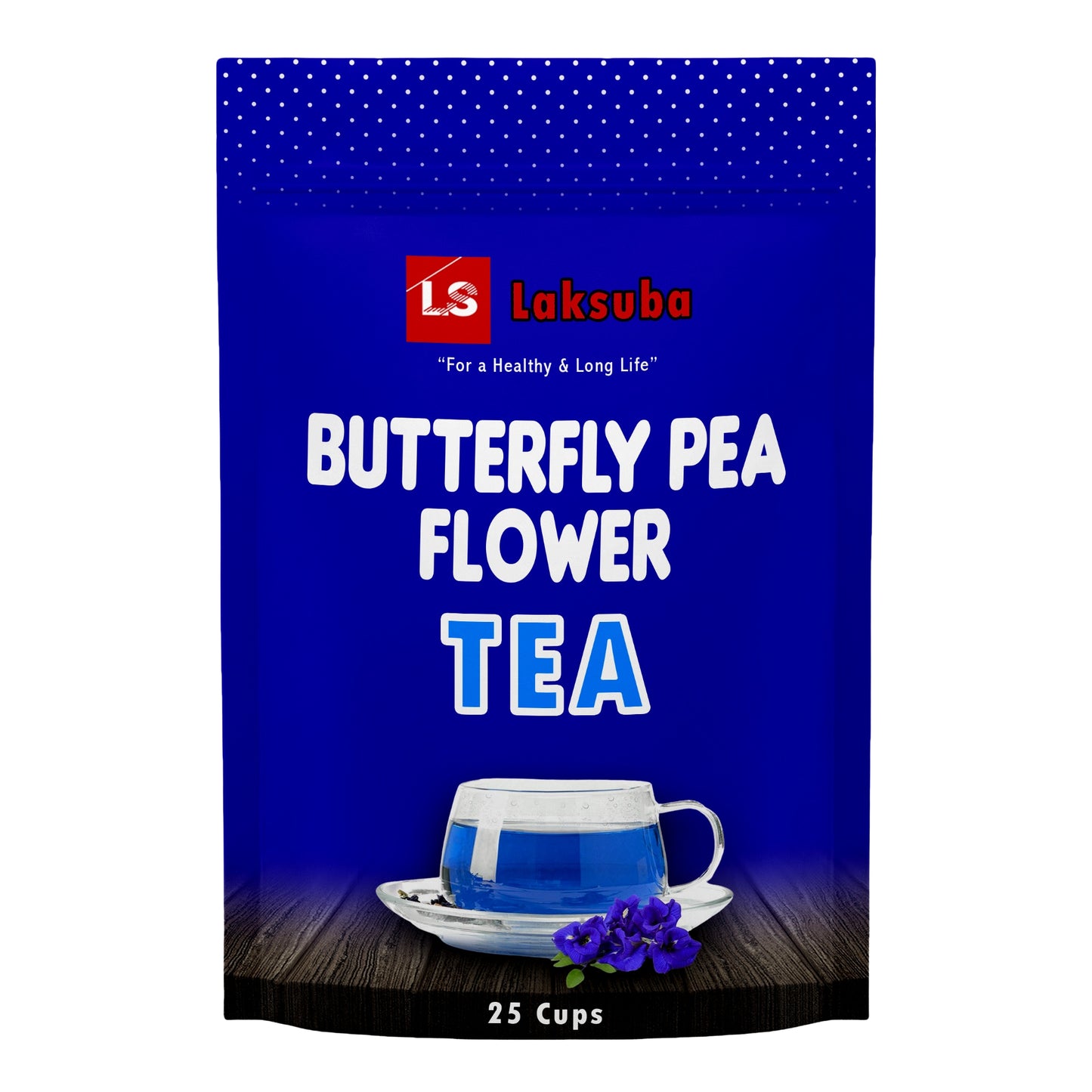 Laksuba Ceylon Vlindererwtenbloemthee (16,25 g) 25 theezakjes