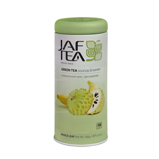Jaf Tea Pure Green Collection Soursop Bananenblikje (100 g)