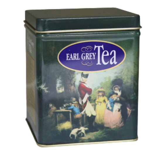 Mlesna Earl Grey Thee in een metalen blik (100 g)