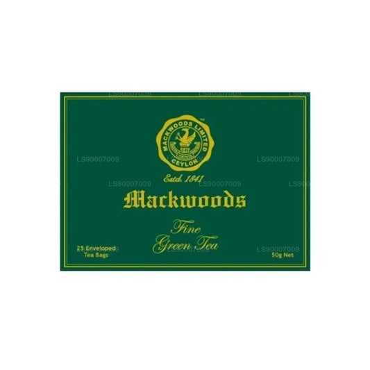 Mackwoods fijne groene thee (50 g) 25 theezakjes