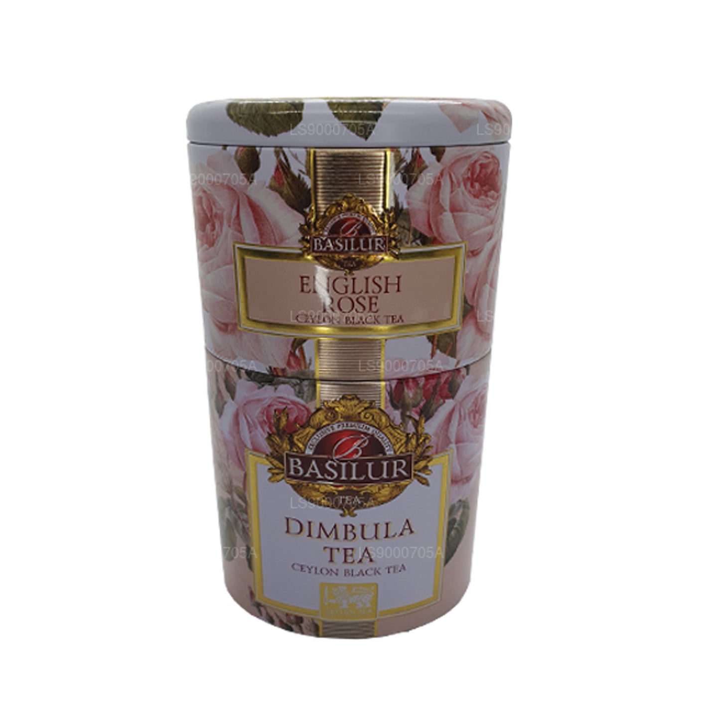 Basilur vruchten en bloemen „English Rose” Dimbula (100g) Caddy