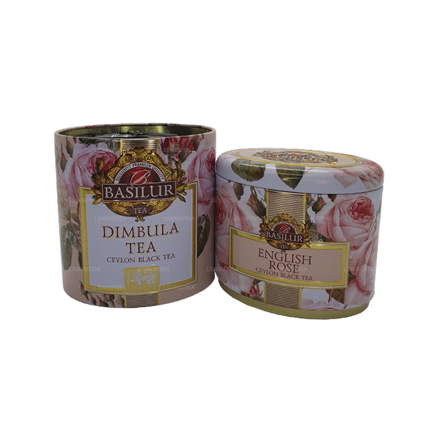 Basilur vruchten en bloemen „English Rose” Dimbula (100g) Caddy