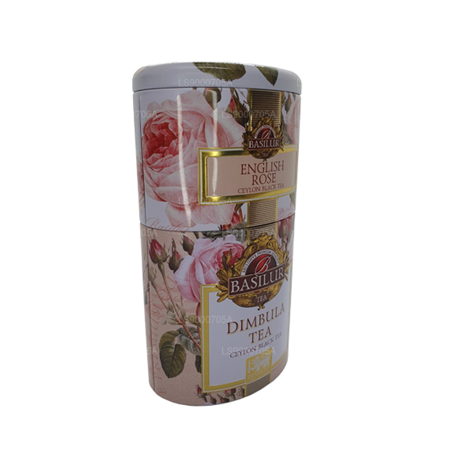 Basilur vruchten en bloemen „English Rose” Dimbula (100g) Caddy
